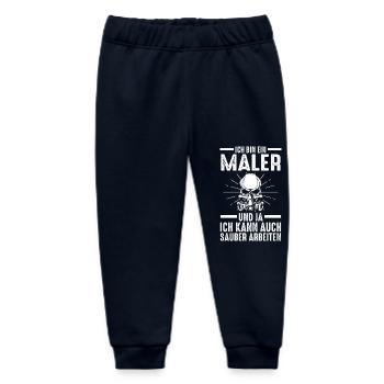 Master Painter Journeyman Painter - Baby Organic Sweatpants by Stanley/Stella - navy - Front