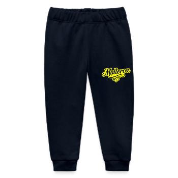 Mallorca Ornament - Baby Organic Sweatpants by Stanley/Stella - navy - Front
