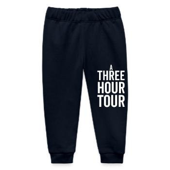 A Three Hour Tour - Baby Organic Sweatpants by Stanley/Stella - navy - Front