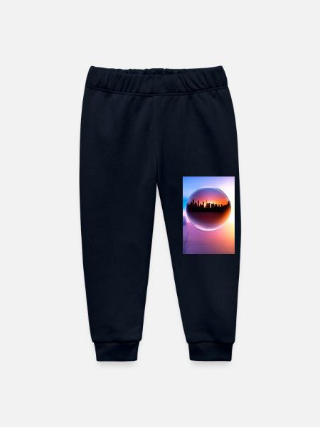 Stadt Kugel - Baby Organic Jogginghose Baby Tumbler von Stanley/Stella - Navy