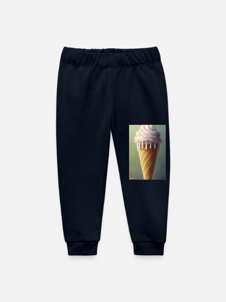 Eiscreme - Baby Organic Jogginghose Baby Tumbler von Stanley/Stella - Navy