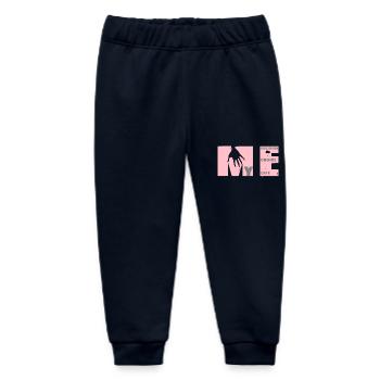 Finding My Course: Choice, Decision, Life - Baby Organic Sweatpants by Stanley/Stella - navy - Front