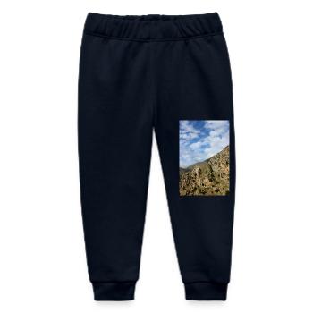Berg Berge Berglandschaft Poster - Baby Organic Jogginghose Baby Tumbler von Stanley/Stella - Navy - Vorne