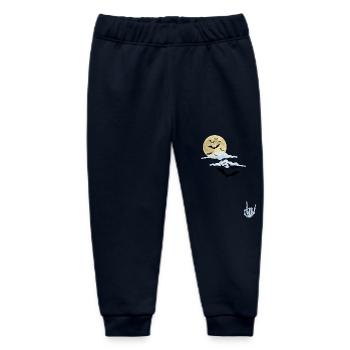 Halloween rockt - Baby Organic Jogginghose Baby Tumbler von Stanley/Stella - Navy - Vorne
