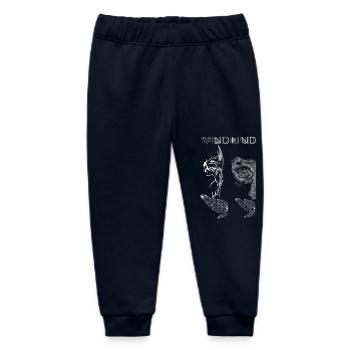 surreal - Baby Organic Jogginghose Baby Tumbler von Stanley/Stella - Navy - Vorne