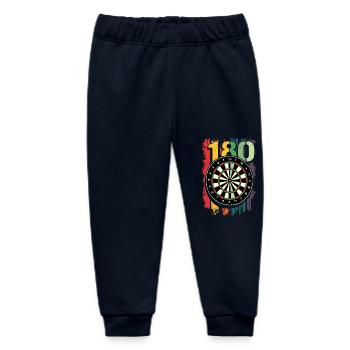 Dart Dartpfeil Darts 180 Dartboard Triple - Baby Organic Jogginghose Baby Tumbler von Stanley/Stella - Navy - Vorne