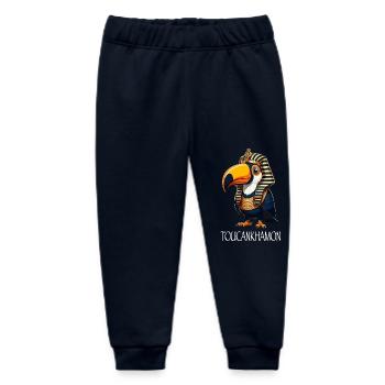 Tucankhamon - Baby Organic Jogginghose Baby Tumbler von Stanley/Stella - Navy - Vorne