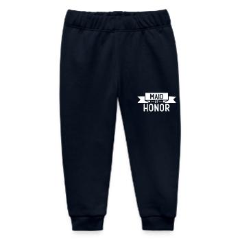 Maid of honor wedding 2020 - Baby Organic Sweatpants by Stanley/Stella - navy - Front