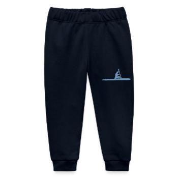 Canoe Canoeing Canadian Pocket Clothing - Baby Organic Sweatpants by Stanley/Stella - navy - Front