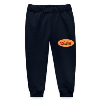 Truck - Baby Organic Sweatpants by Stanley/Stella - navy - Front