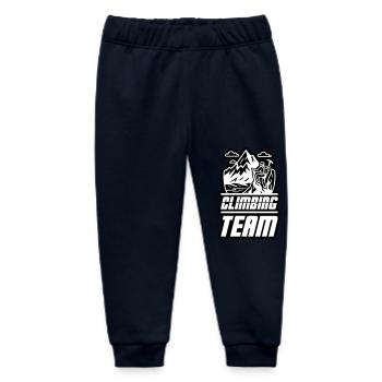 Bergsteiger Team - Baby Organic Jogginghose Baby Tumbler von Stanley/Stella - Navy - Vorne