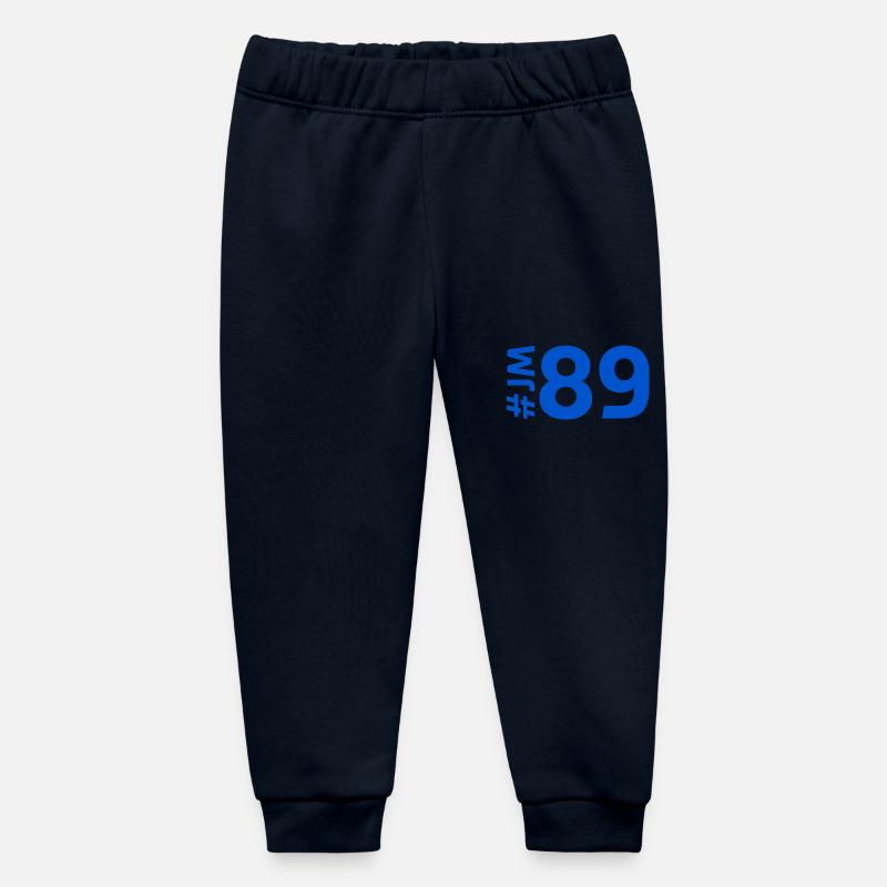 JM89 - Pantalon de jogging bébé bio Stanley/Stella - marine