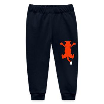 Lustige Katze Krallt Krallen Festkrallen Kratzen - Baby Organic Jogginghose Baby Tumbler von Stanley/Stella - Navy - Vorne