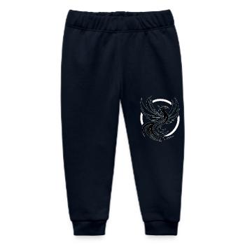Phoenix schwarz-weiß - Baby Organic Jogginghose Baby Tumbler von Stanley/Stella - Navy - Vorne