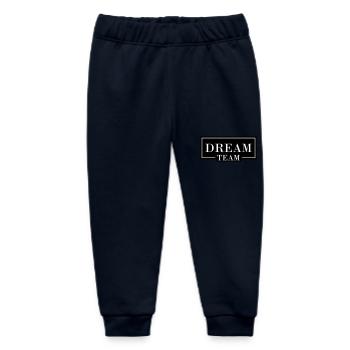 Dream Team - Baby Organic Sweatpants by Stanley/Stella - navy - Front