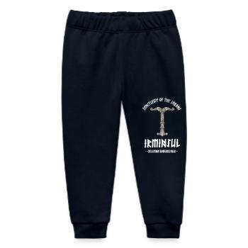 Irminsul - Pillar of the World - Baby Organic Sweatpants by Stanley/Stella - navy - Front