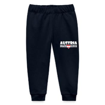 Austria - Austria - Baby Organic Sweatpants by Stanley/Stella - navy - Front