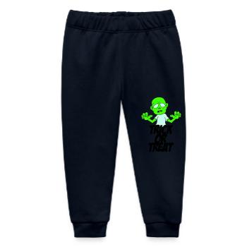 zombie trick or treat - Baby Organic Jogginghose Baby Tumbler von Stanley/Stella - Navy - Vorne