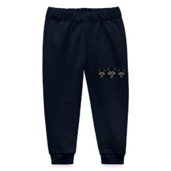 Wolf Kopf Gruppe Rudel - Baby Organic Jogginghose Baby Tumbler von Stanley/Stella - Navy - Vorne