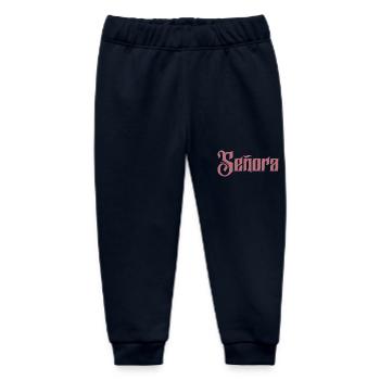 Señora Engagement Bride To Be Wedding Party - Baby Organic Sweatpants by Stanley/Stella - navy - Front