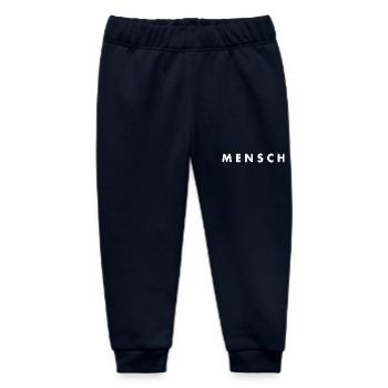 Mensch - Baby Organic Jogginghose Baby Tumbler von Stanley/Stella - Navy - Vorne