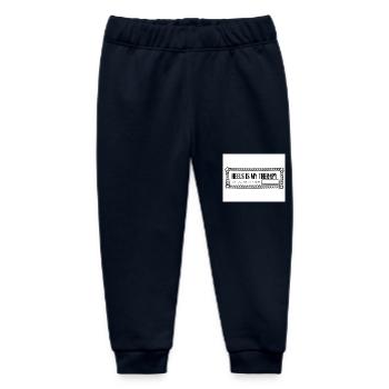 MY THERAPHY SHIRTS RECHTECKIG Seite 0002 - Baby Organic Jogginghose Baby Tumbler von Stanley/Stella - Navy - Vorne