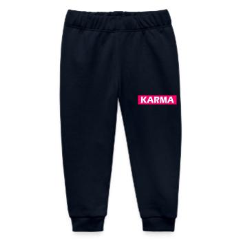Karma - Pantalon de jogging bébé bio Stanley/Stella - marine - Devant