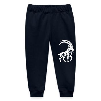 Sternzeichen Steinbock Tattoo - Baby Organic Jogginghose Baby Tumbler von Stanley/Stella - Navy - Vorne