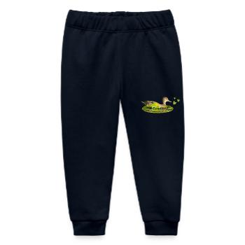 Schnatterente schnattern Quasselstrippe - Baby Organic Jogginghose Baby Tumbler von Stanley/Stella - Navy - Vorne