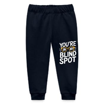 Blind blindness Visually impaired people - Baby Organic Sweatpants by Stanley/Stella - navy - Front