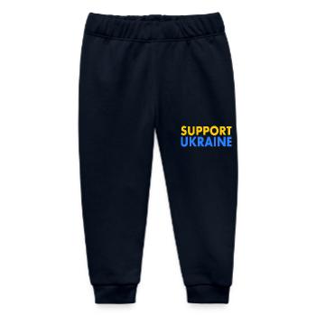 Support ukraine - Baby Organic Jogginghose Baby Tumbler von Stanley/Stella - Navy - Vorne
