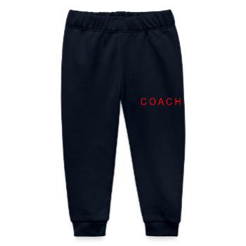 Coach - Pantalon de jogging bébé bio Stanley/Stella - marine - Devant