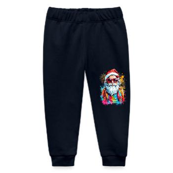 Coole Weihnachtsmann - Baby Organic Jogginghose Baby Tumbler von Stanley/Stella - Navy - Vorne
