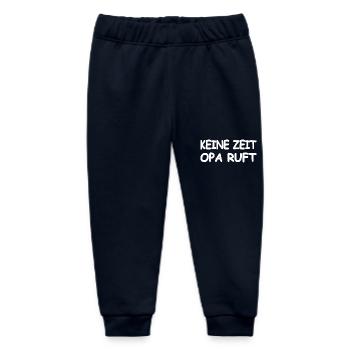 Opa - Baby Organic Jogginghose Baby Tumbler von Stanley/Stella - Navy - Vorne