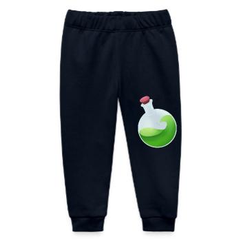 Green Potion - Baby Organic Sweatpants by Stanley/Stella - navy - Front