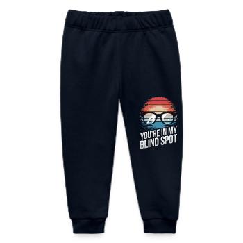 Blind blindness Visually impaired people - Baby Organic Sweatpants by Stanley/Stella - navy - Front