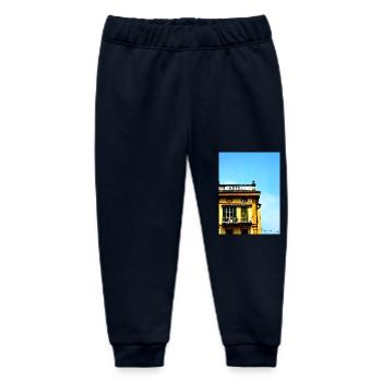 Hotel 50s - Baby Organic Sweatpants by Stanley/Stella - navy - Front