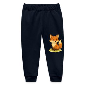 fuchs - Baby Organic Jogginghose Baby Tumbler von Stanley/Stella - Navy - Vorne