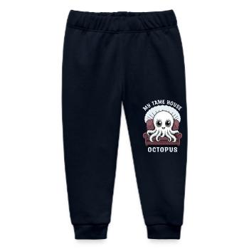 Süße Oktopus - Baby Organic Jogginghose Baby Tumbler von Stanley/Stella - Navy - Vorne