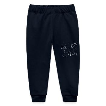 Tierzeichen Löwe: Sternbild und Sternbezeichnung - Baby Organic Jogginghose Baby Tumbler von Stanley/Stella - Navy - Vorne