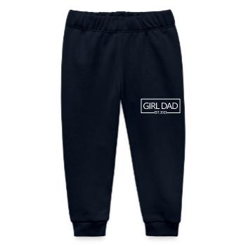 2023 Baby Shower Schwangerschaft Enthüllung - Baby Organic Jogginghose Baby Tumbler von Stanley/Stella - Navy - Vorne