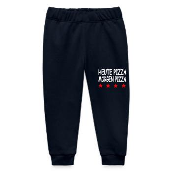 Pizza - Baby Organic Jogginghose Baby Tumbler von Stanley/Stella - Navy - Vorne