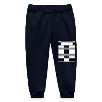 INITIAL T - Baby Organic Sweatpants by Stanley/Stella - navy - Front