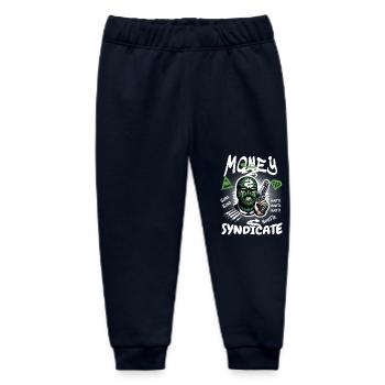 Gangster Syndicate - Baby Organic Sweatpants by Stanley/Stella - navy - Front
