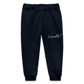 Loyalty - Baby Organic Sweatpants by Stanley/Stella - navy - Front