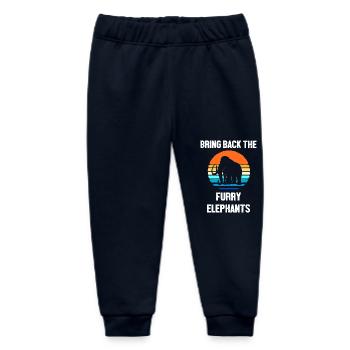 Mammoth - Baby Organic Sweatpants by Stanley/Stella - navy - Front