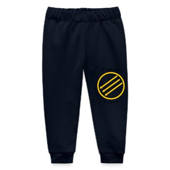 Front d’Eiserne - Drei Pfeile - Pantalon de jogging bébé bio Stanley/Stella - marine - Devant