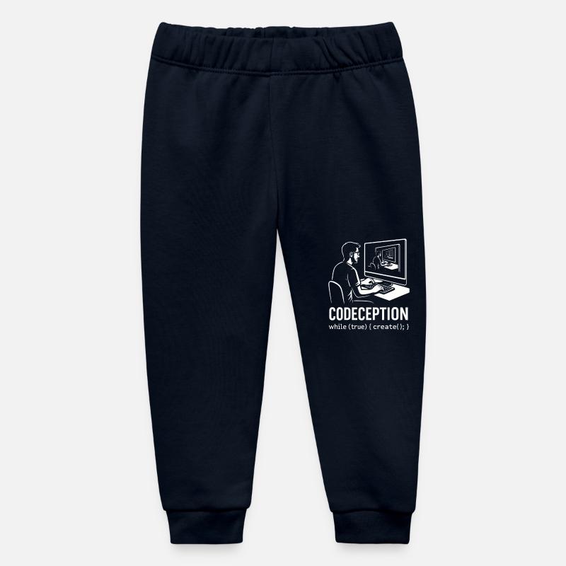 Codeception - Baby Organic Sweatpants by Stanley/Stella - navy