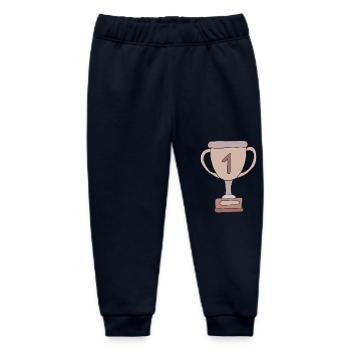 Cup 1 - Baby Organic Sweatpants by Stanley/Stella - navy - Front