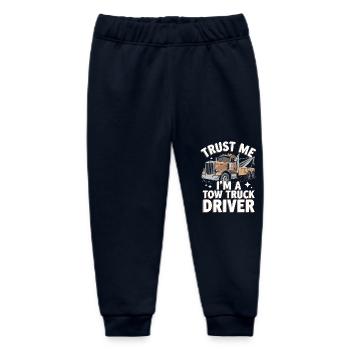 Abschleppwagen Truck Abschlepper - Baby Organic Jogginghose Baby Tumbler von Stanley/Stella - Navy - Vorne